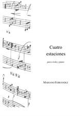 Cuatro estaciones (for viola and piano)